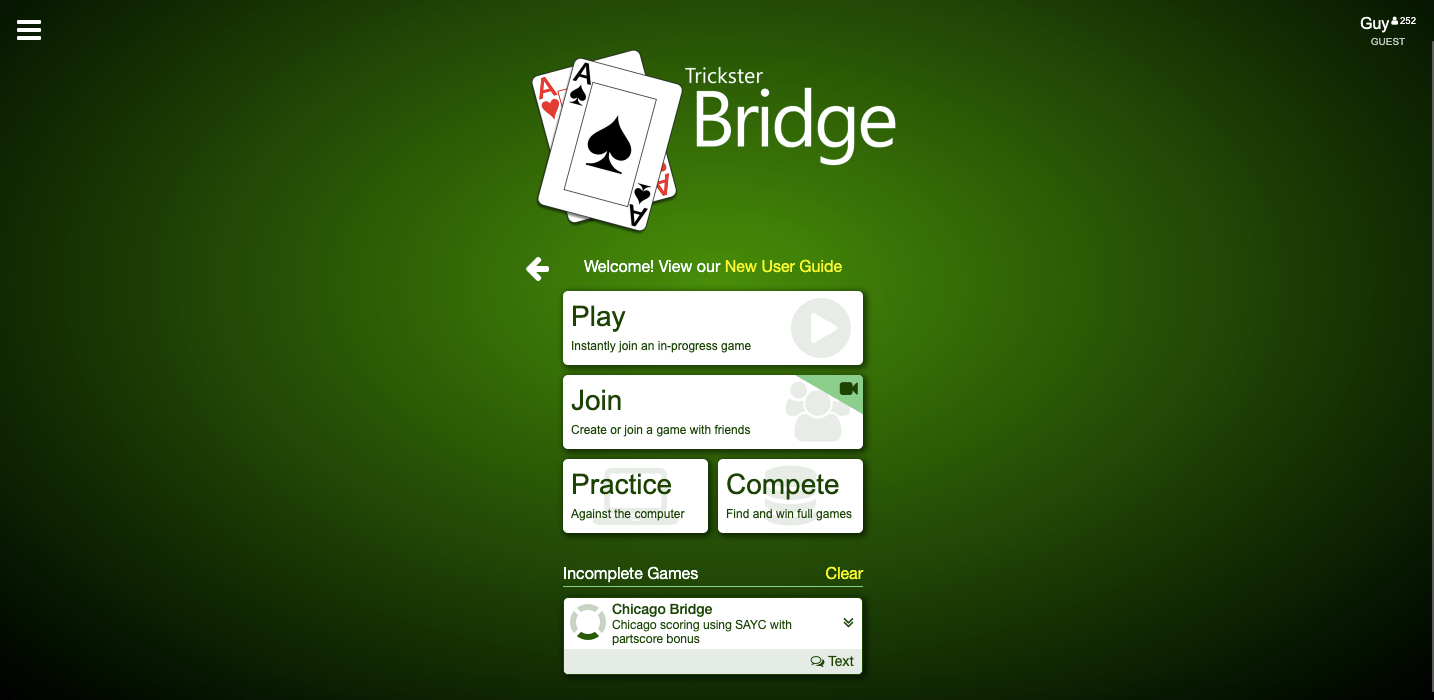 Play Bridge Online